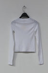 BASERANGE cotton long sleeve SEODLS white